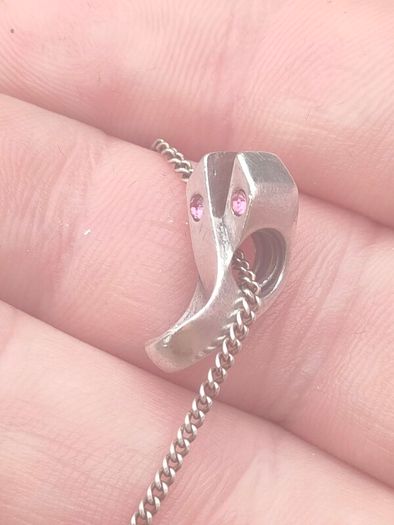 Vintage 925 silver pendant set