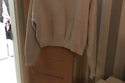 Cream Crop Jumper Size 10