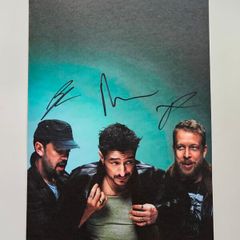 Mumford And Sons Original Signed Art Card