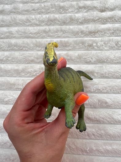 1988 Carnegie Collection Safari Parasaurolophus Dinosaur approx. 12.5 cm. Used Please see photos