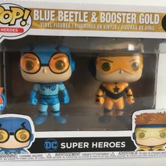 (NEW) DC Funko Pop: Blue Beetle & Booster Gold