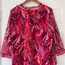 Ladies Red Blouse by Street One Image 4
