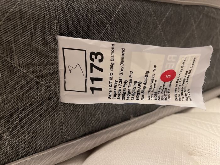 Single Mattress, as new,  (two available) Craughwell e70 each