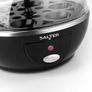 Electric Multi Egg Cooker - 6 Egg Capacity Boiler, Great For Soft Dippy, Hard & Poached Eggs, Includes Measuring Cup, Removable Egg Rack and 2 Poaching Trays, Easy Clean, Compact, 430W Image 3