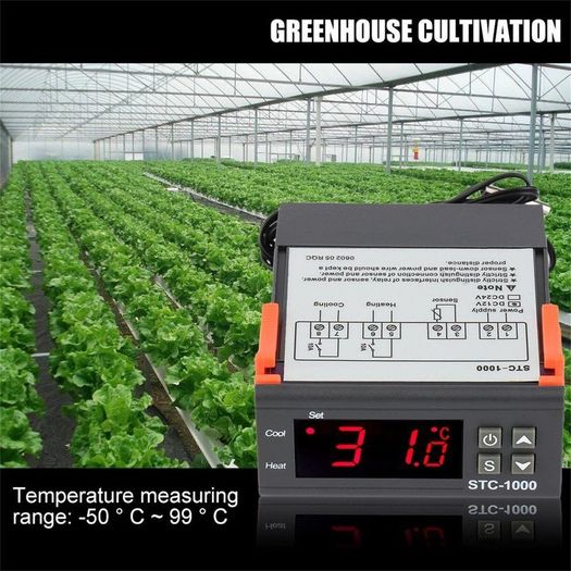 110V 220V 12V 24V 110V-220V STC-1000 All-Purpose Temperature Controller Thermostat Aquarium Sensor