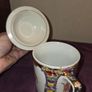Vintage hand painted Chinese Teacup with lid Image 6