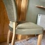 EZ Living velvet dining chairs green Image 4