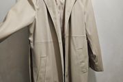 Zara faux leather coat