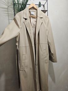 Zara faux leather coat