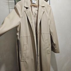 Zara faux leather coat