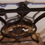 Antique Cast Iron Singer Sewing Machine Table Legs Image 10