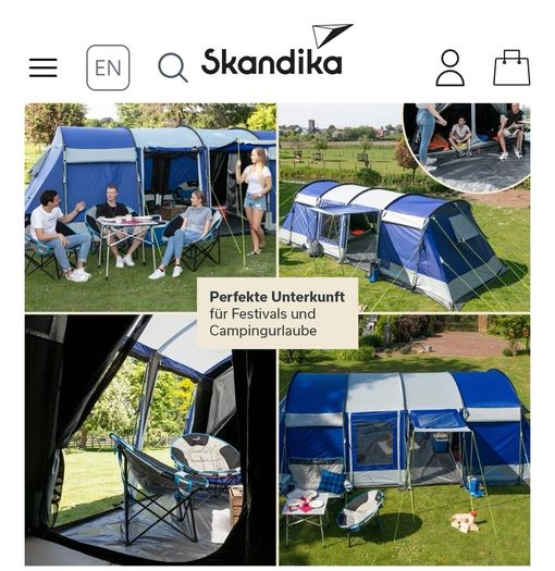 Sandika Montana Protect 8 man tent.