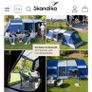 Sandika Montana Protect 8 man tent. Image 2