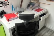 Large White Office Desk / Study Desk