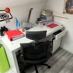 Large White Office Desk / Study Desk