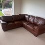 Leather Corner Sofa Image 4