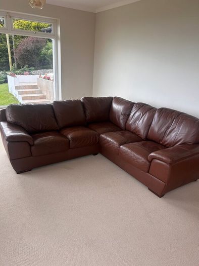 Leather Corner Sofa