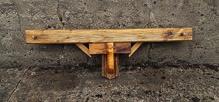 NEW Rustic Stove Mantle / Floating Shelf