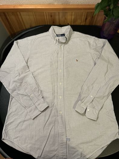 Vintage Ralph Lauren men's shirt L-XL size( uk 16)