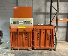 Orwak cardboard baler