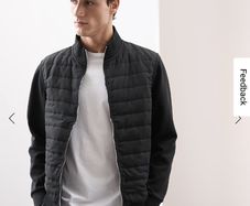 m&s autograph quilted jacket xl
