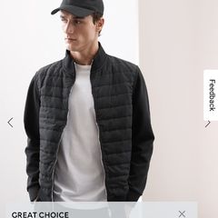 m&s autograph quilted jacket xl