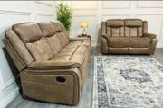 New 3+2 sofa manual recliner