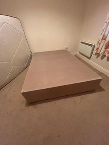 Two double bed bases free