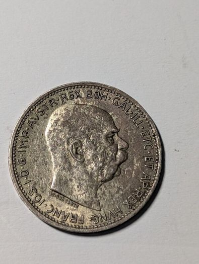 Austria 1916. 1 Corona Silver