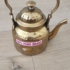 Brass kettle only till 28th