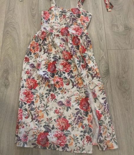 Summer floral dress