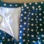 Noa Noa teal polka dot knee length skirt S Image 2