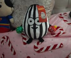 Christmas humbug soft toy