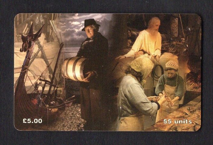 1999 Isle of Man UK5 House of Manannan (Siemens - S37) Phone Card