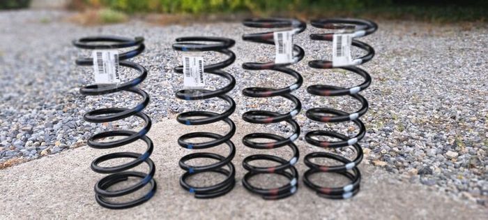New Land Rover Defender suspension springs