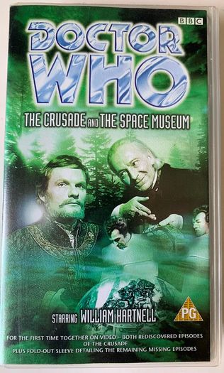 Doctor Who (1st Doctor - William Hartnell) - Season 2 [1965] The Crusade & The Space Museum (PAL TV VHS Cassette)
