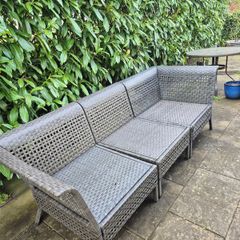 Ikea garden  sofa set with cushions