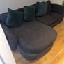 Grey Right Hand side L-shaped couch Image 3