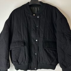 Zara quilted bomber jacket
