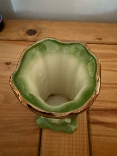 Small Green Flower Vase