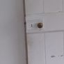 Two: 1940's Door handle and lock Image 2