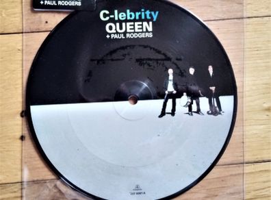 Queen + Paul Rodgers:C-Lebrity 7" Picture,Vinyl 2008 UK Single Mint.Record.Sealed