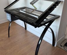 Glass Drawing Desk - Futura Craft Station