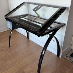 Glass Drawing Desk - Futura Craft Station