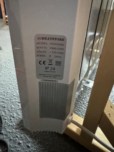 2kw Aluminium Heater