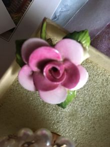 old ceramic broach