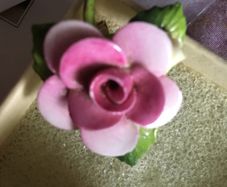 old ceramic broach