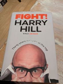 Harry Hill, Fight! Autobiography, Hard back