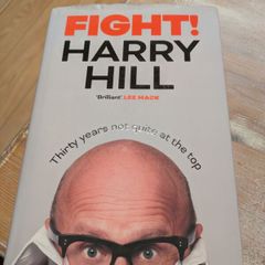 Harry Hill, Fight! Autobiography, Hard back