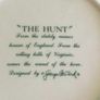 Set of 9 Georges Briard The Hunt salad plates Image 4